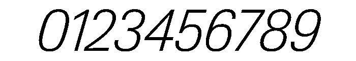 PPNeueGstaadCompact CompactExtralightItalic Instance Font OTHER CHARS