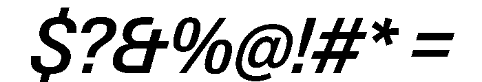 PPNeueGstaadCompact CompactMediumItalic Instance Font OTHER CHARS