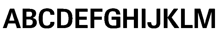 PPNeueGstaadCompact CompactSemibold Instance Font UPPERCASE