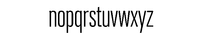 PPNeueGstaadCompressed CompressedExtralight Instance Font LOWERCASE