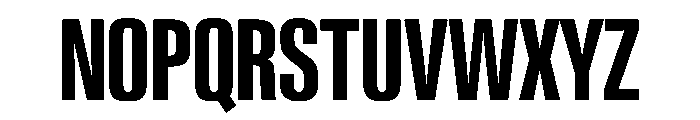 PPNeueGstaadCompressed CompressedSemibold Instance Font UPPERCASE