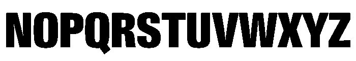 PPNeueGstaadCondensed CondensedBlack Instance Font UPPERCASE