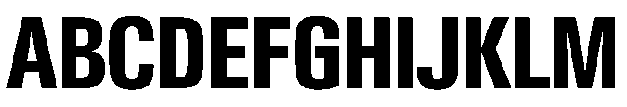 PPNeueGstaadCondensed CondensedBold Instance Font UPPERCASE