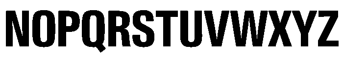 PPNeueGstaadCondensed CondensedBold Instance Font UPPERCASE