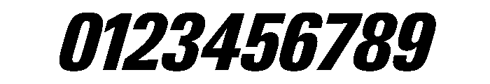PPNeueGstaadCondensed CondensedExtraboldItalic Instance Font OTHER CHARS
