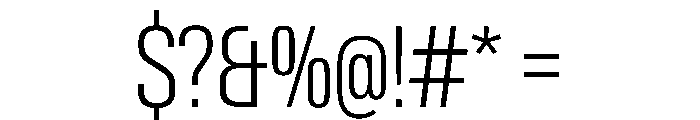 PPNeueGstaadCondensed CondensedExtralight Instance Font OTHER CHARS