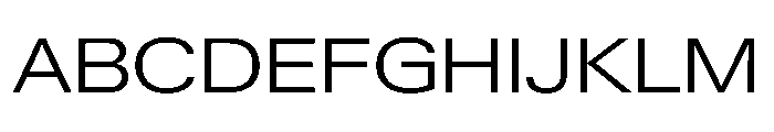 PPNeueGstaadExpanded ExpandedLight Instance Font UPPERCASE