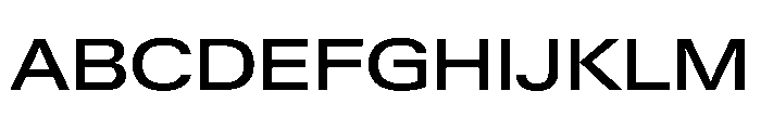 PPNeueGstaadExpanded ExpandedMedium Instance Font UPPERCASE