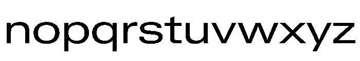 PPNeueGstaadExpanded ExpandedRegular Instance Font LOWERCASE