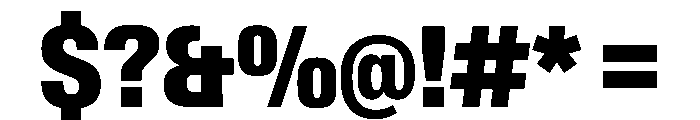 PPNeueGstaadNarrow NarrowBlack Instance Font OTHER CHARS