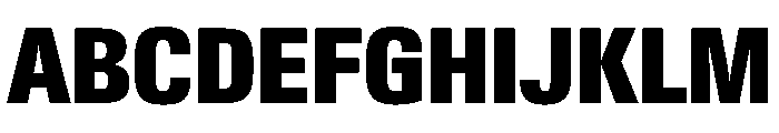 PPNeueGstaadNarrow NarrowBlack Instance Font UPPERCASE