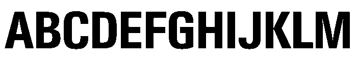 PPNeueGstaadNarrow NarrowBold Instance Font UPPERCASE