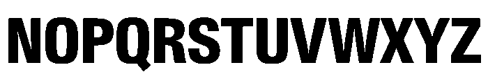 PPNeueGstaadNarrow NarrowExtrabold Instance Font UPPERCASE