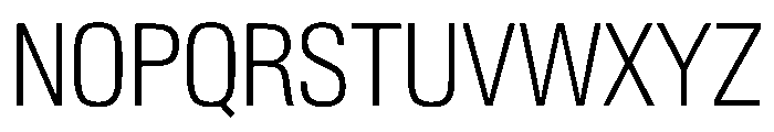 PPNeueGstaadNarrow NarrowExtralight Instance Font UPPERCASE