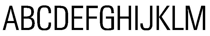PPNeueGstaadNarrow NarrowLight Instance Font UPPERCASE