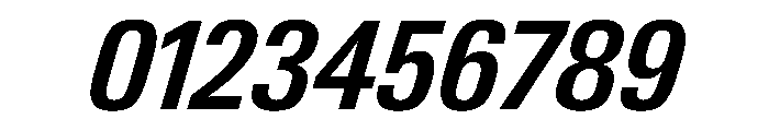 PPNeueGstaadNarrow NarrowSemiboldItalic Instance Font OTHER CHARS