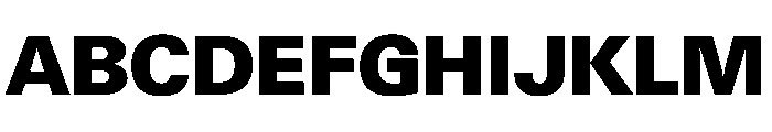 PPNeueGstaadNormal Black Instance Font UPPERCASE