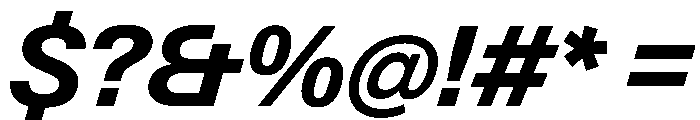 PPNeueGstaadNormal BoldItalic Instance Font OTHER CHARS