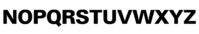 PPNeueGstaadNormal Extrabold Instance Font UPPERCASE