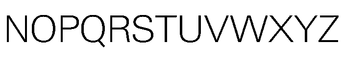 PPNeueGstaadNormal Extralight Instance Font UPPERCASE