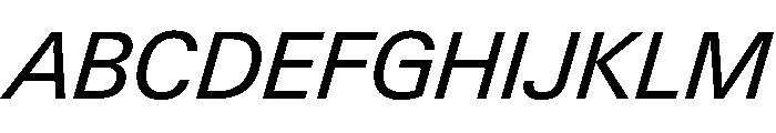 PPNeueGstaadNormal RegularItalic Instance Font UPPERCASE