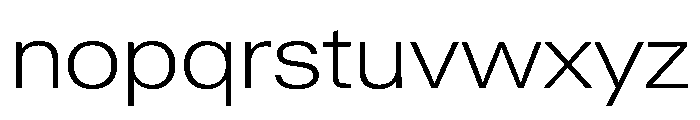 PPNeueGstaadWide WideExtralight Instance Font LOWERCASE