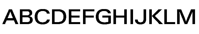 PPNeueGstaadWide WideMedium Instance Font UPPERCASE