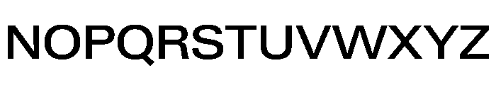 PPNeueGstaadWide WideMedium Instance Font UPPERCASE