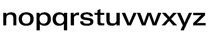 PPNeueGstaadWide WideMedium Instance Font LOWERCASE