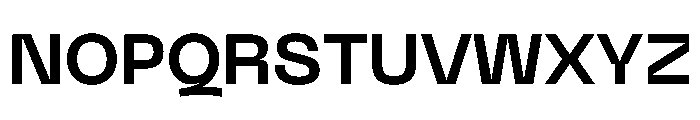 PPNeueMachina PlainSemibold Instance Font UPPERCASE
