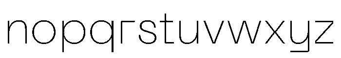 PPNeueMachina PlainThin Instance Font LOWERCASE