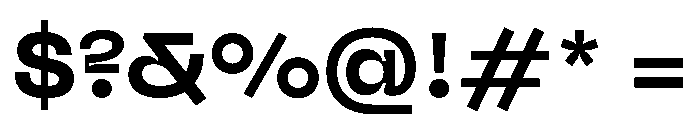 PPNeueMachinaInktrap Bold Instance Font OTHER CHARS