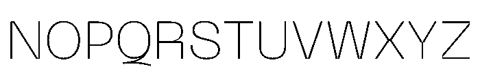 PPNeueMachinaInktrap Thin Instance Font UPPERCASE