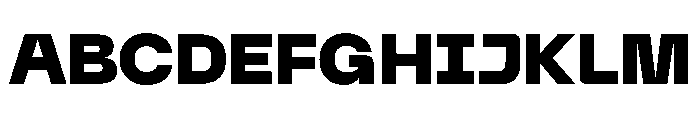 PPNeueMachinaPlain Black Instance Font UPPERCASE