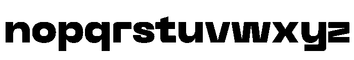 PPNeueMachinaPlain Black Instance Font LOWERCASE