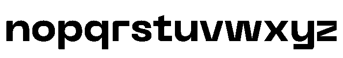PPNeueMachinaPlain Bold Instance Font LOWERCASE