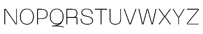 PPNeueMachinaPlain Thin Instance Font UPPERCASE
