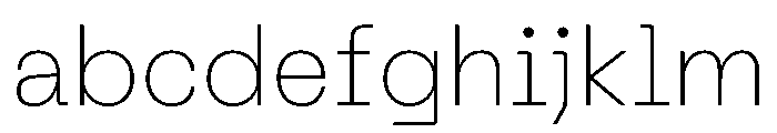 PPNeueMachinaPlain Thin Instance FONT