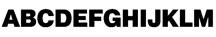 PPNeueMontreal Black Font UPPERCASE