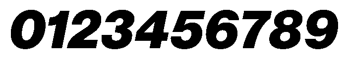 PPNeueMontreal BlackItalic Instance Font OTHER CHARS