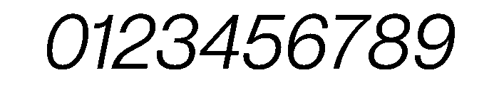 PPNeueMontreal BookItalic Font OTHER CHARS