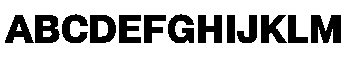 PPNeueMontreal Extrabold Instance Font UPPERCASE