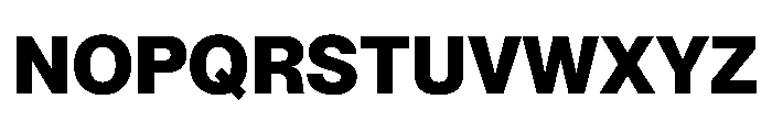 PPNeueMontreal Extrabold Instance Font UPPERCASE