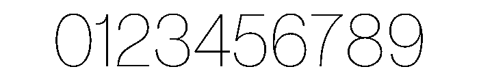 PPNeueMontreal Extralight Instance Font OTHER CHARS