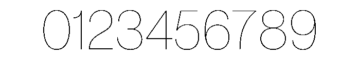 PPNeueMontreal Hairline Instance Font OTHER CHARS
