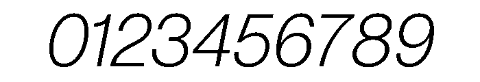PPNeueMontreal LightItalic Font OTHER CHARS