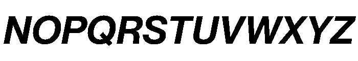 PPNeueMontreal SemiboldItalic Instance Font UPPERCASE