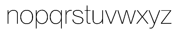 PPNeueMontreal Thin Instance Font LOWERCASE