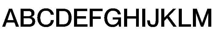 PPNeueMontrealArabic Medium Instance Font UPPERCASE