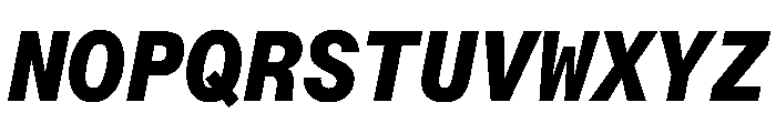 PPNeueMontrealMono BoldItalic Font UPPERCASE